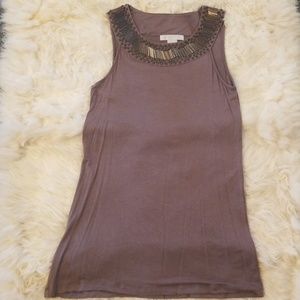 Beaded tank (long)